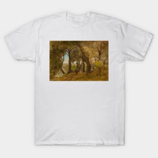 Olives, Albano, Italy by George Inness T-Shirt